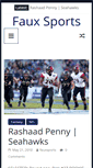 Mobile Screenshot of fauxsports.com